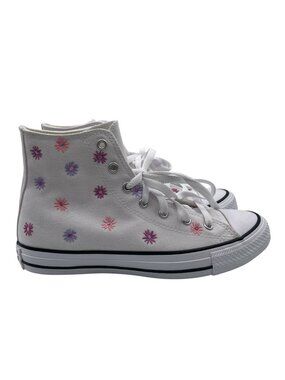 Converse Chuck Taylor All Star All Over Florals Kids SZ 6 White/Light Jellyfish